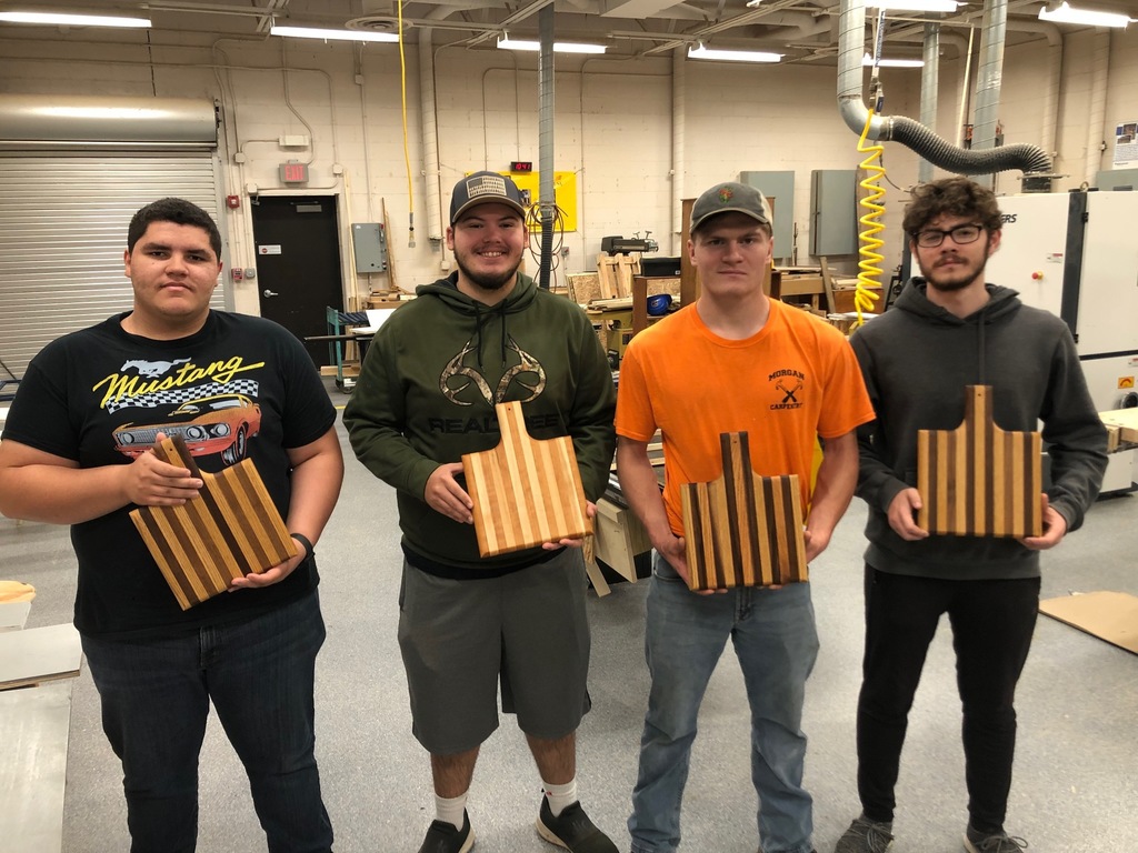 carpentry students